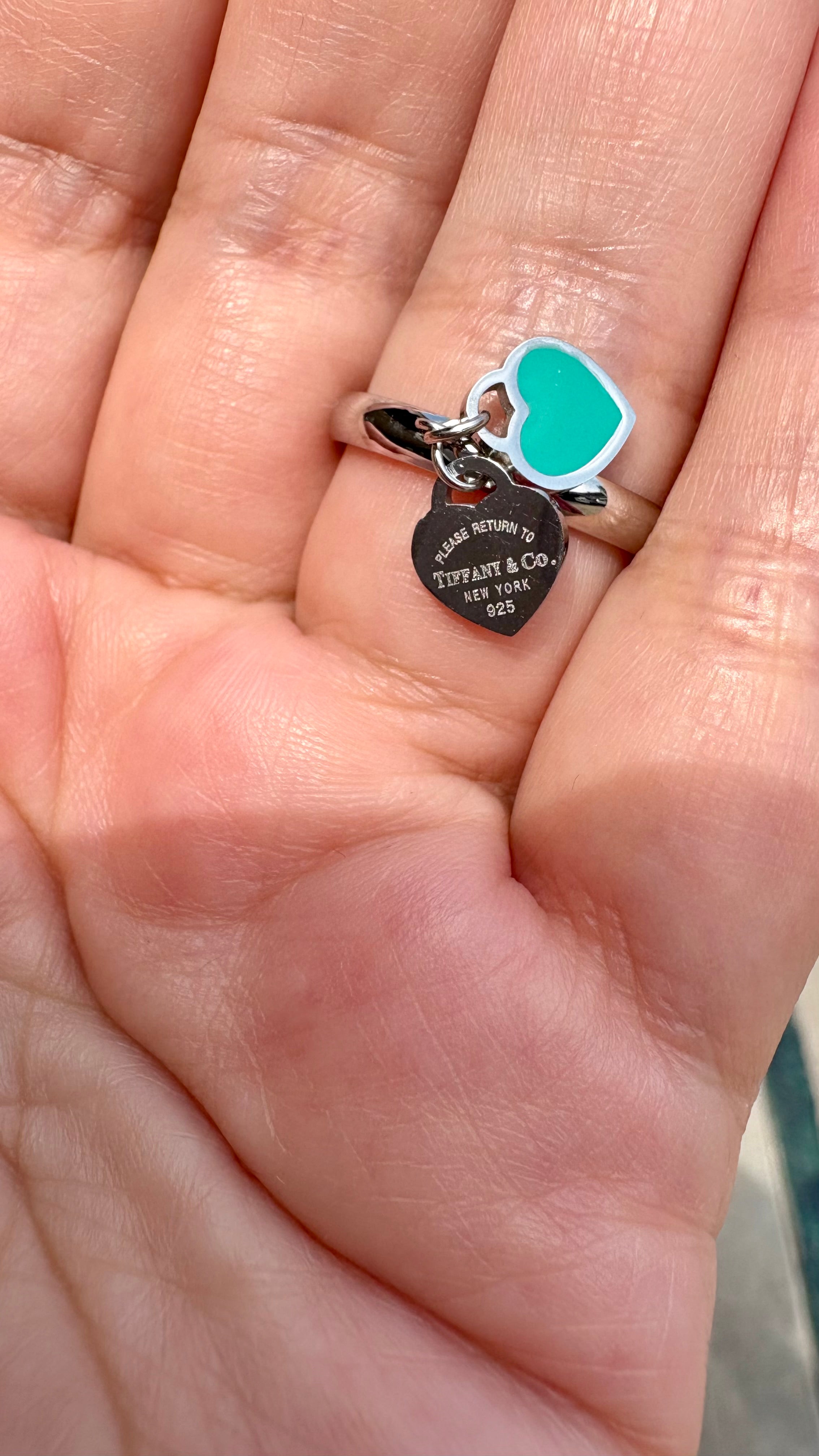 Anillo doble corazón Izmir Joyería