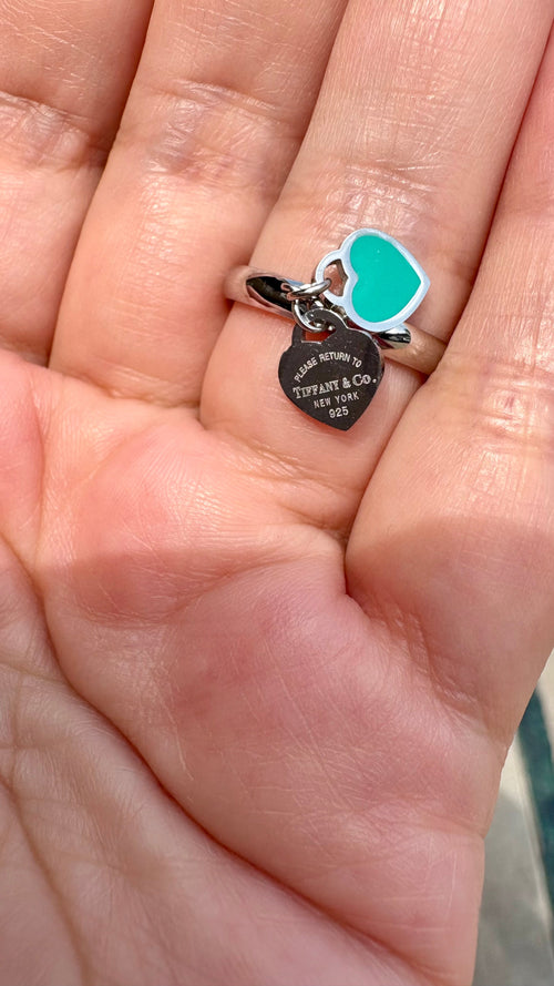 Anillo doble corazón Izmir Joyería